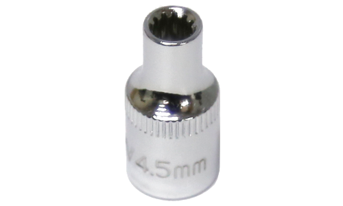 4.5mm x 1/4"Dr. Multi Lock Socket T&E Tools M5245