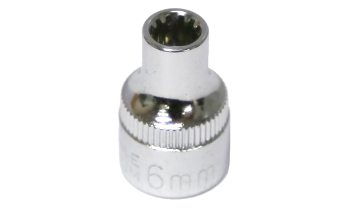 6mm x 3/8"Dr. Multi Lock Socket T&E Tools M5306