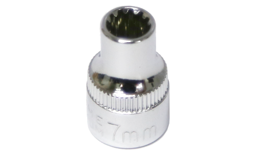 7mm x 3/8"Dr. Multi Lock Socket T&E Tools M5307