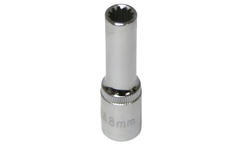 8mm x 3/8" Drive Deep Multi-Lock Socket T&E Tools M5308L