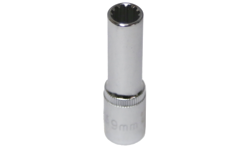 9mm x 3/8" Drive Deep Multi-Lock Socket T&E Tools M5309L