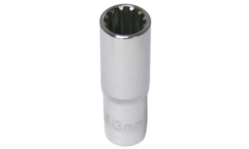 13mm x 3/8" Drive Deep Multi-Lock Socket T&E Tools M5313L