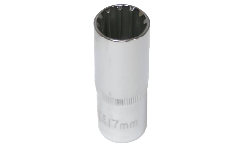 17mm x 3/8" Drive Deep Multi-Lock Socket T&E Tools M5317L