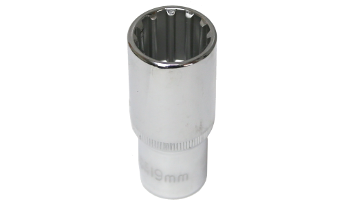 19mm x 3/8" Drive Deep Multi-Lock Socket T&E Tools M5319L