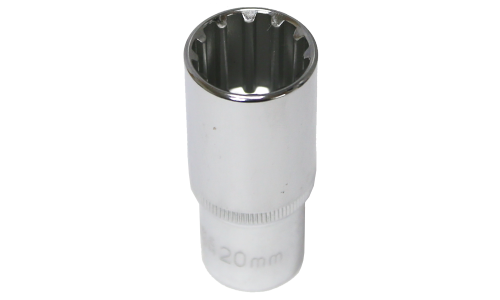 20mm x 3/8" Drive Deep Multi-Lock Socket T&E Tools M5320L