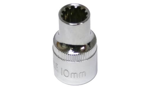 10mm x 1/2" Drive Multi-Lock Socket T&E Tools M5410