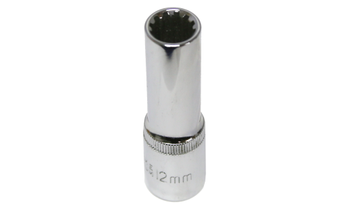 12mm x 1/2" Drive Deep Multi-Lock Socket T&E Tools M5412L