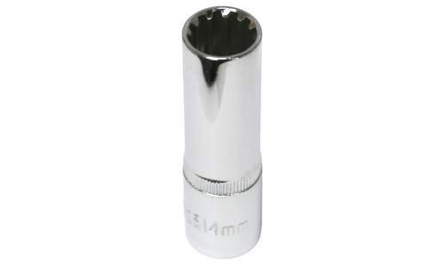 14mm x 1/2" Drive Deep Multi-Lock Socket T&E Tools M5414L