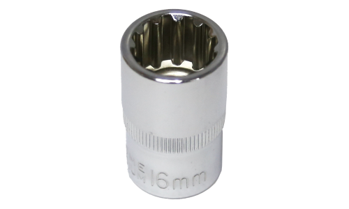 16mm x 1/2" Drive Multi-Lock Socket T&E Tools M5416