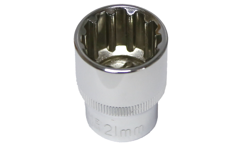 21mm x 1/2" Drive Multi-Lock Socket T&E Tools M5421