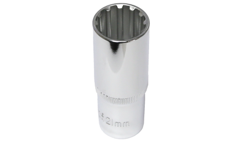 21mm x 1/2" Drive Deep Multi-Lock Socket T&E Tools M5421L