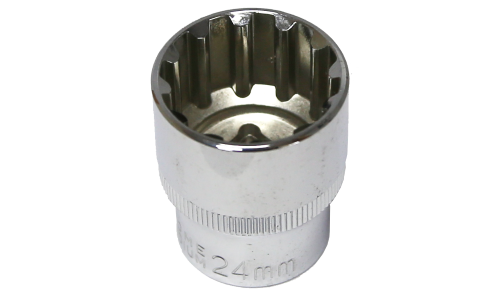 24mm x 1/2" Drive Multi-Lock Socket T&E Tools M5424