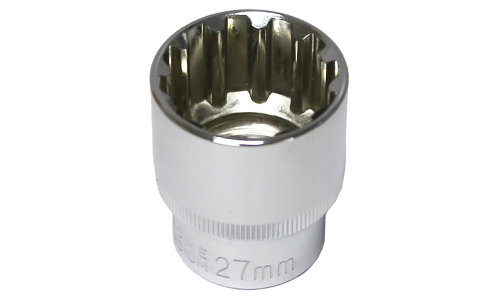 27mm x 1/2" Drive Multi-Lock Socket T&E Tools M5427