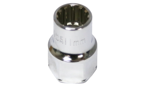 11mm x  19mm Drive Hole Thru  Multi Lock Socket T&E Tools M5511