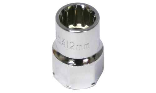 12mm x  19mm Drive Hole Thru  Multi Lock Socket T&E Tools M5512