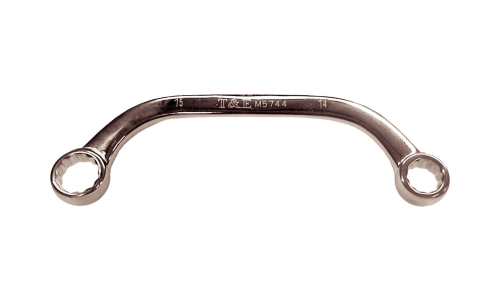 19mm x 21mm Half Moon Wrench T&E Tools M5747