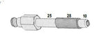 M10 x 1.25mm x 83mm Diesel Glow Plug Adaptor T&E Tools OT002