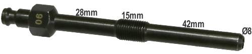 M10 x 1.00mm x 86mm Diesel Glow Plug Adaptor T&E Tools OT006