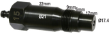 M24 x 1.50mm x 49mm Injector Type Diesel Comp. Adaptor T&E Tools OT015
