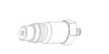 M24 x 1.50mm x 49mm Injector Type Diesel Comp. Adaptor T&E Tools OT015