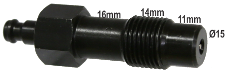 M18 x 1.50mm x 41mm Injector Type Diesel Comp. Adaptor T&E Tools OT016