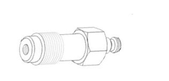 M18 x 1.50mm x 41mm Injector Type Diesel Comp. Adaptor T&E Tools OT016
