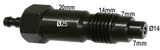 M24 x 2.00mm x 48mm Injector Type Diesel Comp. Adaptor T&E Tools OT017