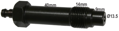 M20 x 1.50mm x 67mm Injector Type Diesel Comp. Adaptor T&E Tools OT028