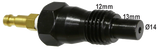 M24 x 2.00mm x 25mm Injector Type Diesel Comp. Adaptor T&E Tools OT030
