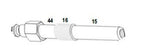 M12 x 1.25mm x 75mm Glow plug Diesel Comp. Adaptor T&E Tools OT041