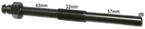 M10 x 1.00mm x 132mm Glow plug Diesel Comp. Adaptor T&E Tools OT042