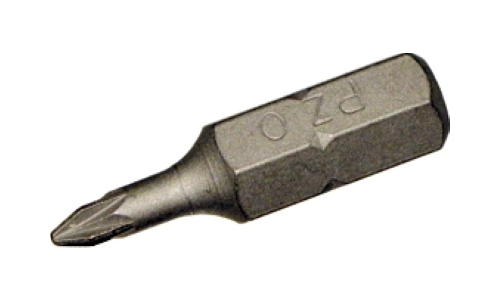 #0 Pozidrive x 1/4" Hex 50mm Long T&E Tools P1210