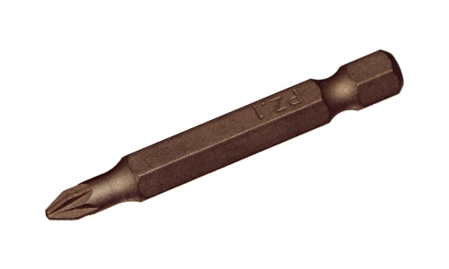 #1 Pozidrive x 1/4" Hex 50mm Long T&E Tools P1211
