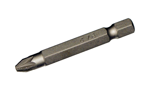 #2 Pozidrive x 1/4" Hex 50mm Long T&E Tools P1212