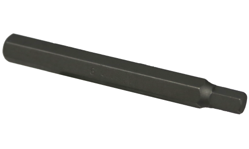6mm In-Hex x 5/16" Hex Bit 75mm Long T&E Tools P3026