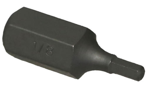 1/8" In-Hex x 10mm Hex 30mm Long T&E Tools P5104