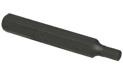 7/32" In-Hex x 10mm Hex 75mm Long T&E Tools P7107