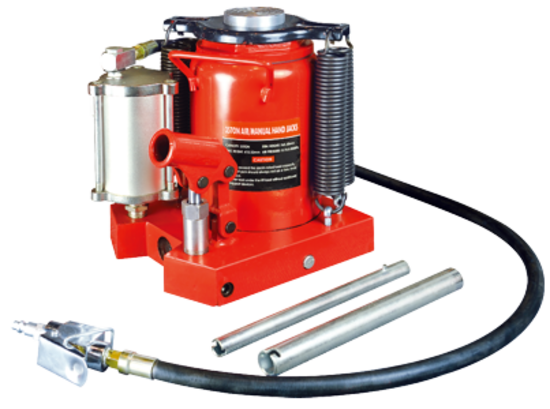 35 Ton Air-Hydraulic Bottle Jack 10.4"-16.3" T&E Tools PB035WA