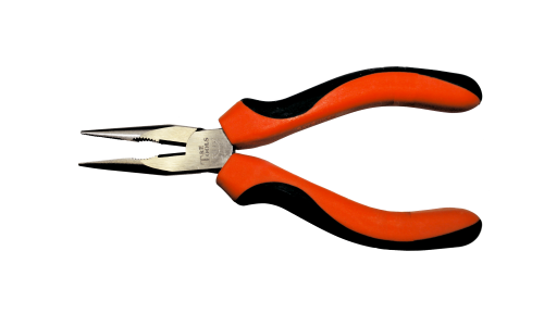 7" Long Nose Spring Joint Pliers T&E Tools PT1137
