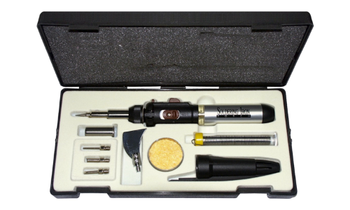Soldering Iron & Gas Torch Tool Kit T&E Tools PT500