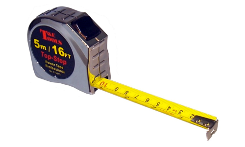 Tape Measure (5M/16ft) T&E Tools PT5019