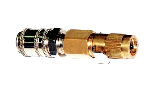Pressure Pack Can Adaptor With Quick Release Coupler T&E Tools QS-2104-S