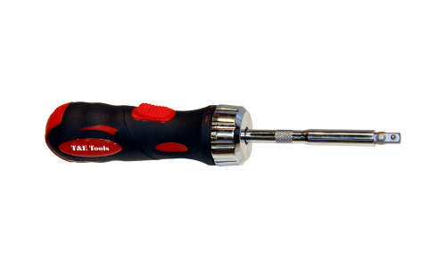 8 Piece 1/4"Drive & 1/4" Hex Ratchet Screwdriver Set T&E Tools RSHM8