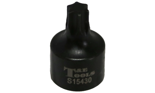 T30 x 1/4"Drive Stubby Torx-r Impact Socket T&E Tools S15430