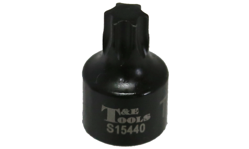 T40 x 1/4"Drive Stubby Torx-r Impact Socket T&E Tools S15440