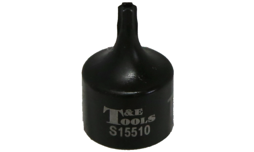 T10 x 1/4"Drive Stubby Tamper Torx-r Impact Socket T&E Tools S15510