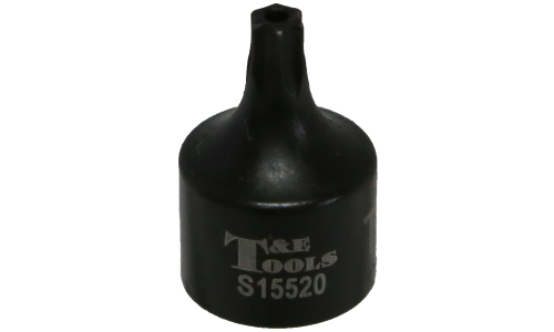 T20 x 1/4"Drive Stubby Tamper Torx-r Impact Socket T&E Tools S15520