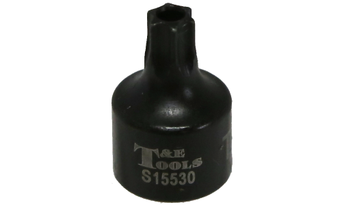 T30 x 1/4"Drive Stubby Tamper Torx-r Impact Socket T&E Tools S15530