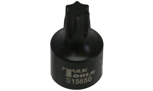 T50 x 3/8" Drive Stubby Tamper Torx-r Impact Socket T&E Tools S15650