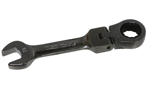 10mm 12Pt. Stubby Flex-Head Ratchet Wrench T&E Tools S59010
